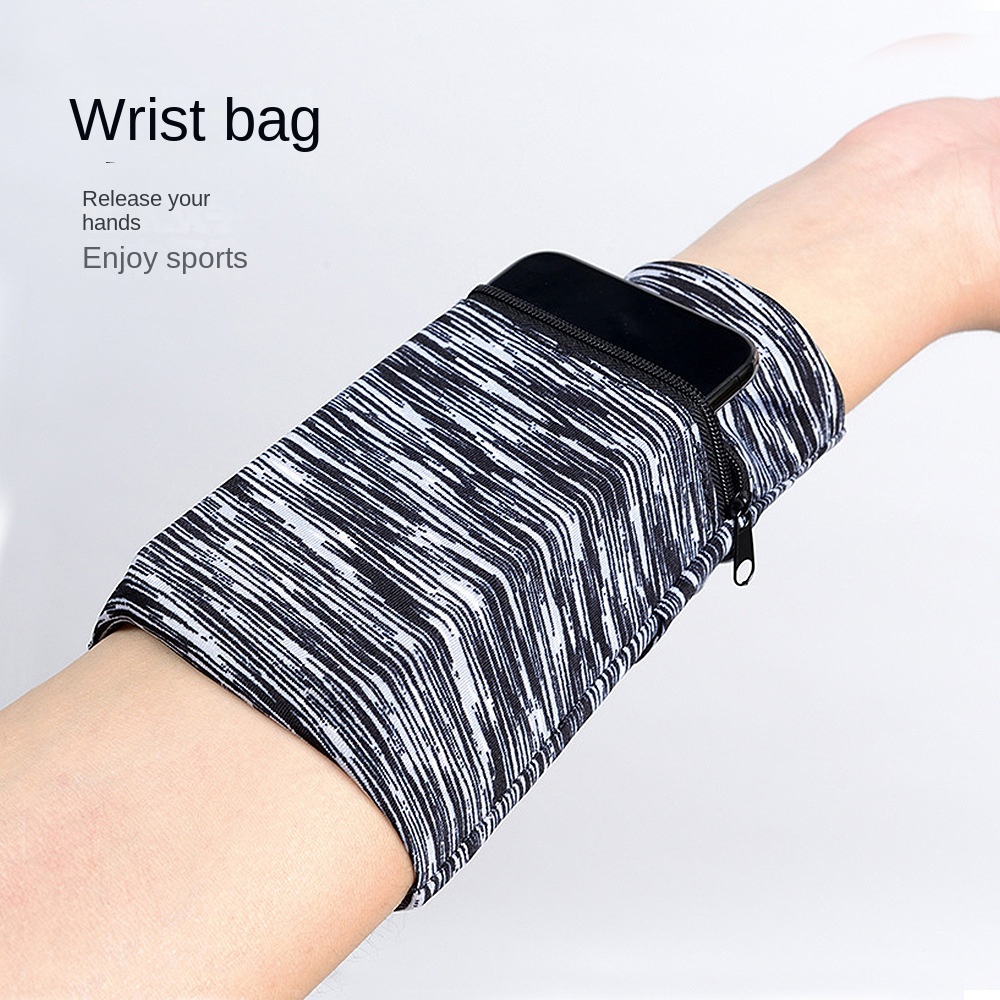 Arm Bag Wrist Bag With Pouch For Running Portable Bracelet Bag For Fitness  And Outdoor Sports - Sports & Outdoors - Temu