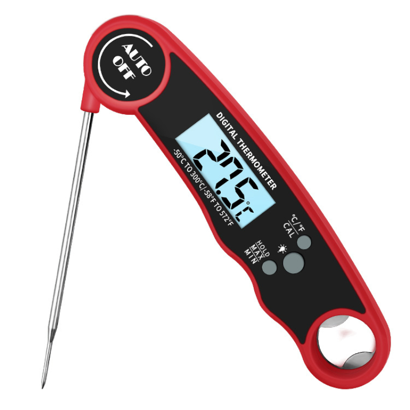 Digital Folding Probe Thermometer - Innovative Grilling Tools 