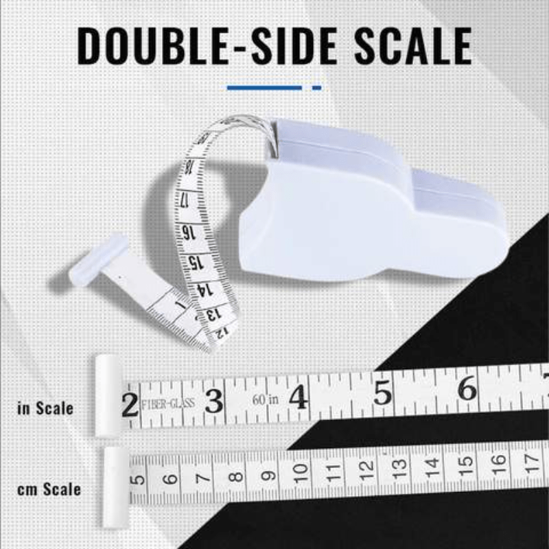 Double-sided tape measure for body measurements Flexible tape to measure  chest circumference and