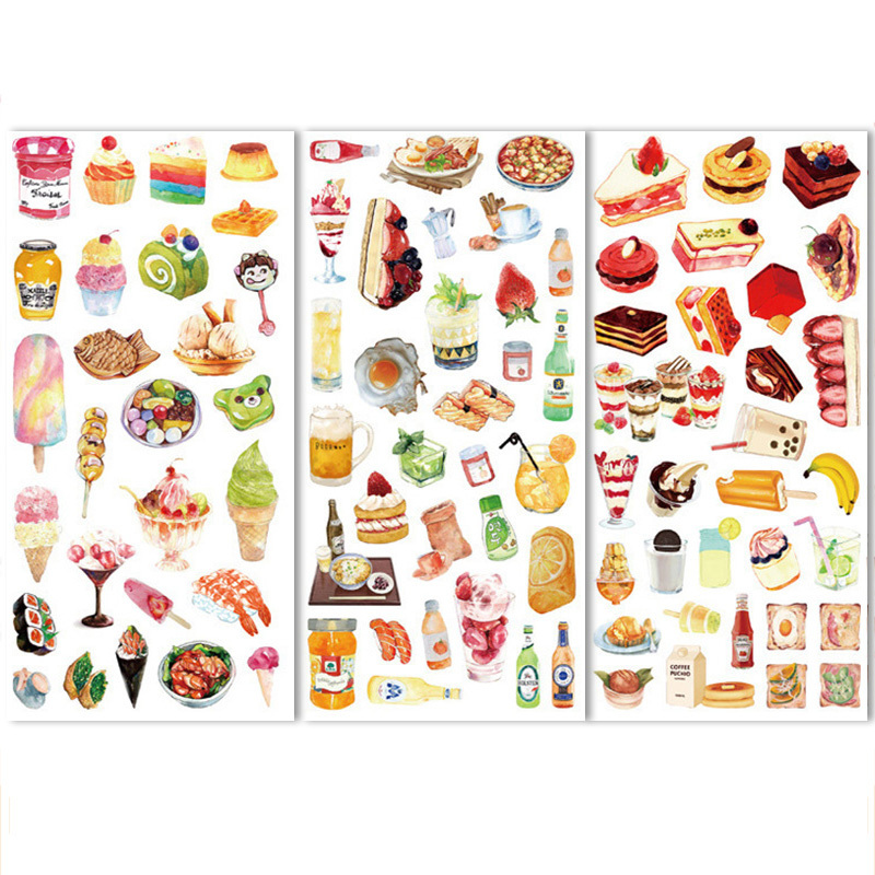 Fast Food Sticker  Planner scrapbook, Cute stickers, Food stickers