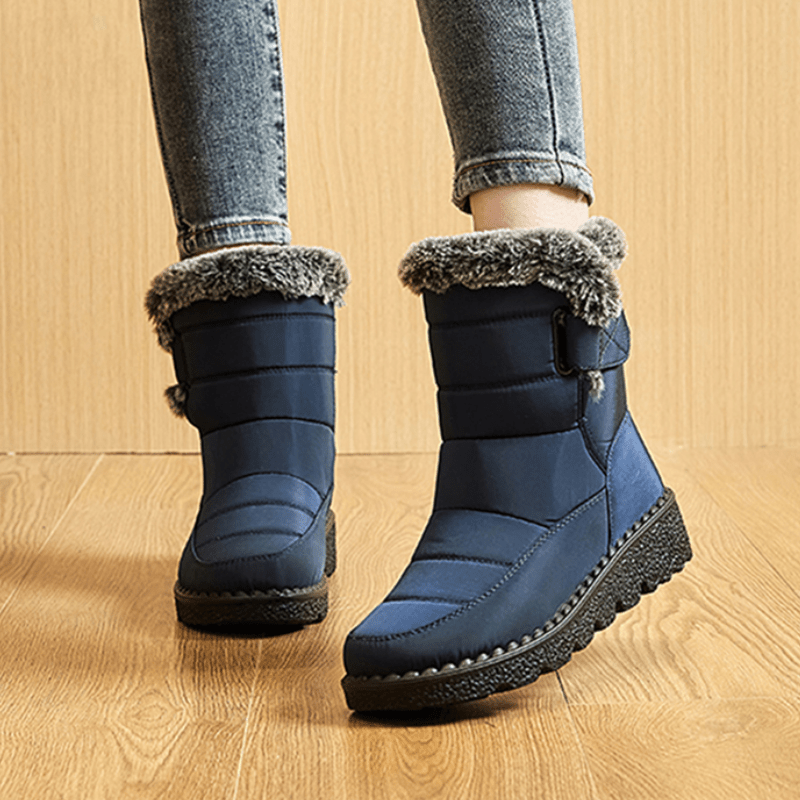  Lfzhjzc Winter Large Size Womens Winter Boots, Thicksoled  Waterproof Warm Womens Snow Boots, Full Plush Lining, Anti-Slip Rubber  Sole, Ankle Boot (Color : Black, Size : 7) : Clothing, Shoes & Jewelry