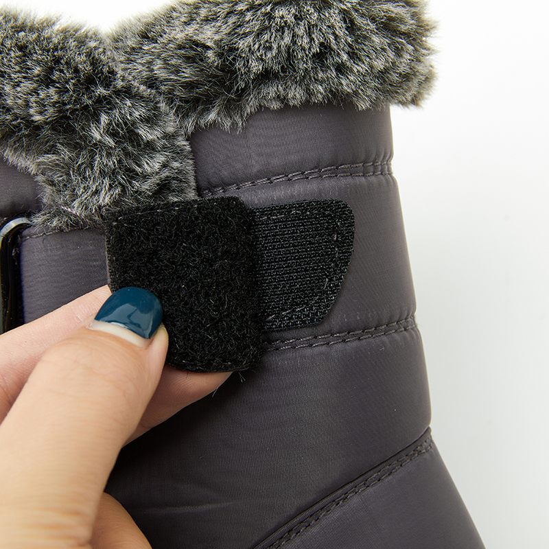 Faux Fur Waterproof Anti slip Winter Boots Warm Plush Inner - Temu