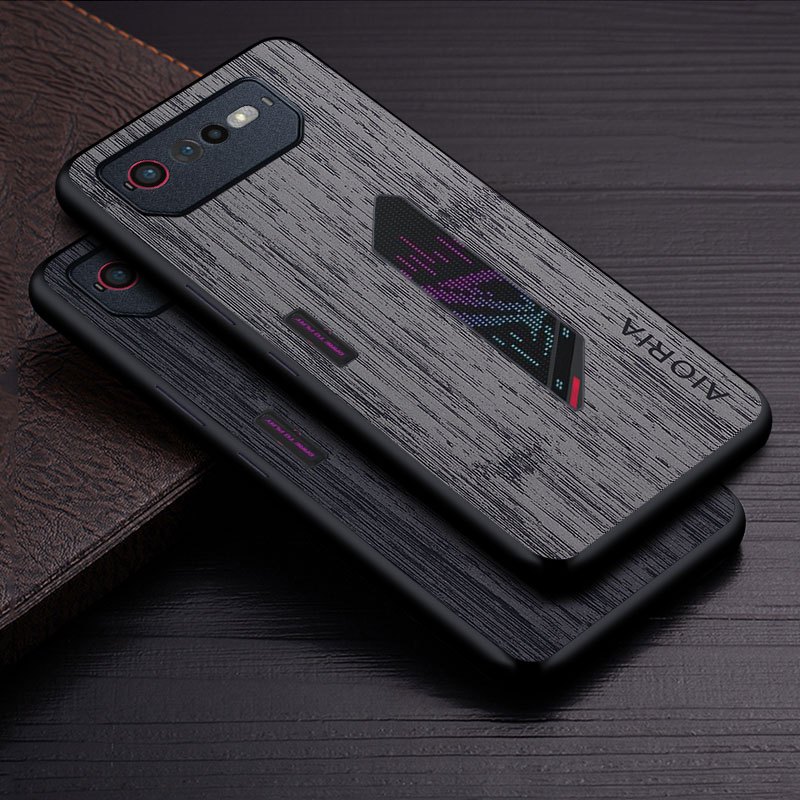 Stylish Funda Bamboo Wood Pattern Back Cover Galaxy - Temu