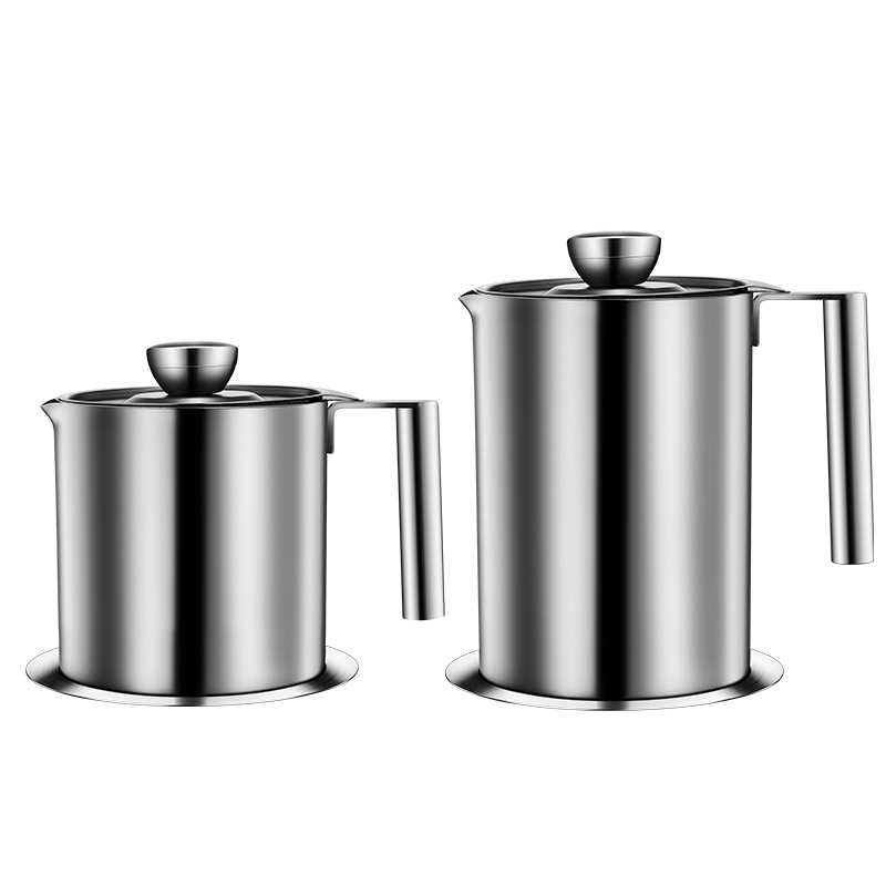 304 Stainless Steel Grease Strainer and Container - 1.2 Storage