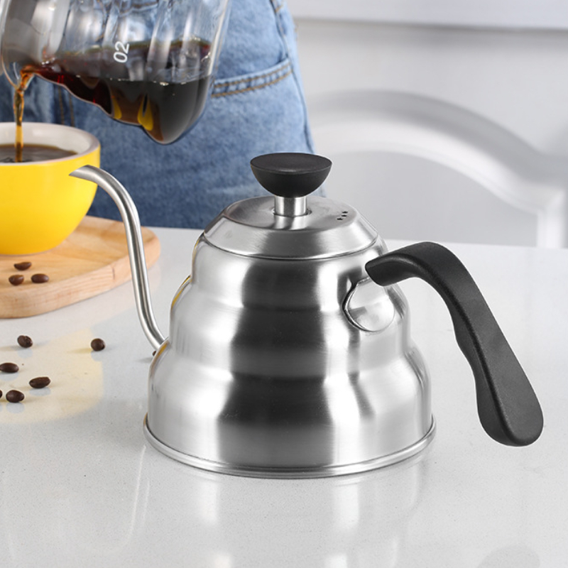Pour Over Gooseneck Coffee Kettle with Thermometer