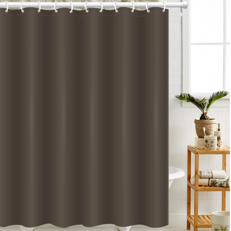 Waterproof PEVA Shower Curtain 71x71 Inches