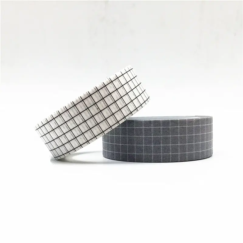Grid Washi Tape, Black Washi Tape, Japanese Washi Masking Tape, Lines,  Minimalist, Basic Washi, Line, Squares, Journal, Black Grid -  Denmark