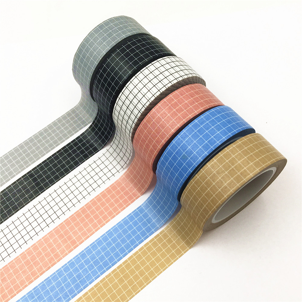 Pale Color Washi Tape - Set of 10