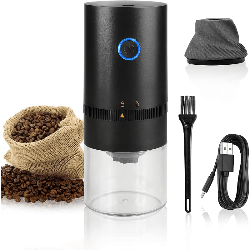 Portable Coffee Grinder With Ceramic Grinding Core Type c - Temu