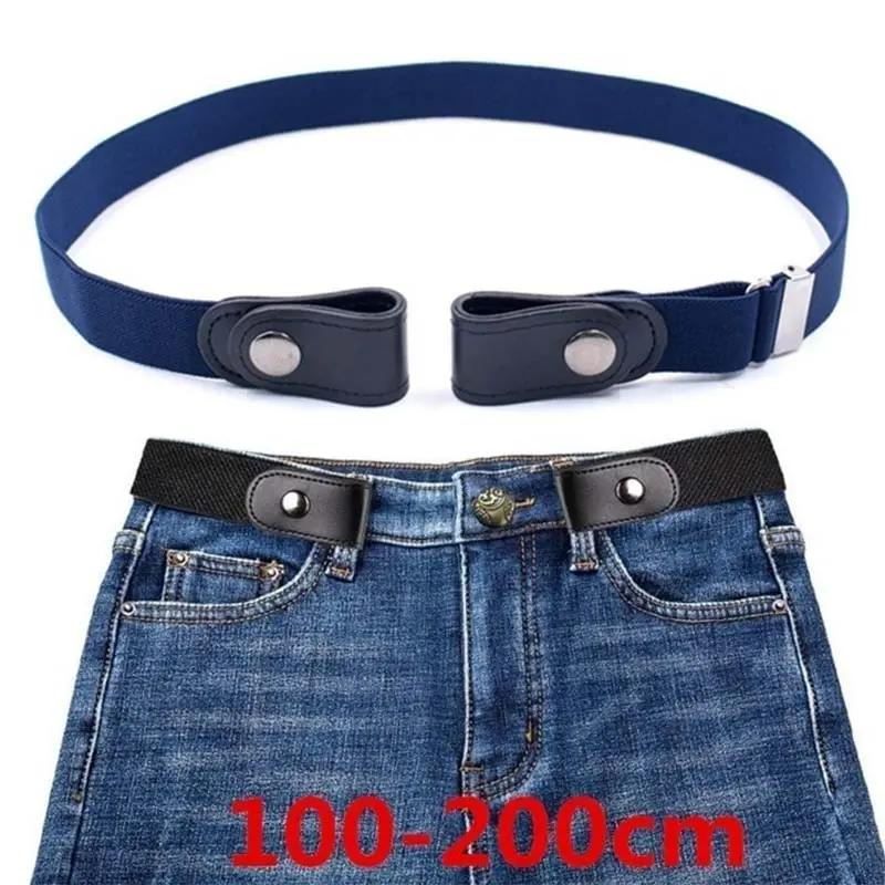 Trendy No Buckle Elastic Waist Belt Men Adjustable - Temu