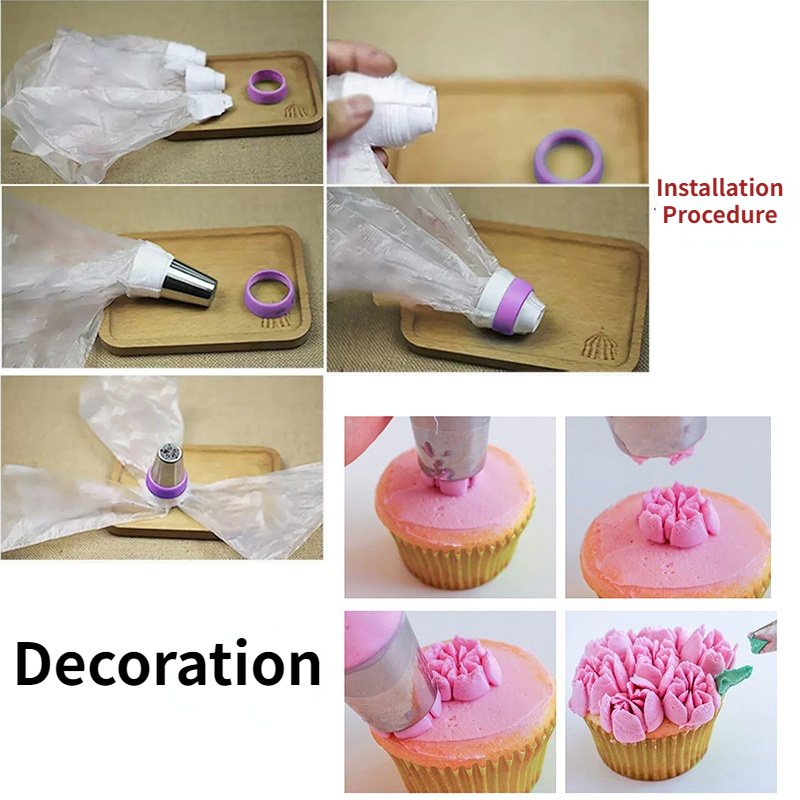 Flower Tips Cake Decoration, Cream Tips, Pastry Tube Fondant Kitchen Tool  Dessert Baking Pastry Tools, Kitchen Accessory Supplies For Restaurant/food  Truck/bakery - Temu