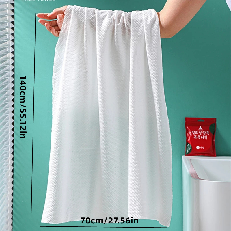 compressed bath towel