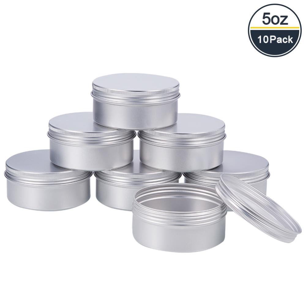1 oz Tin Containers With Lid (10 Count)