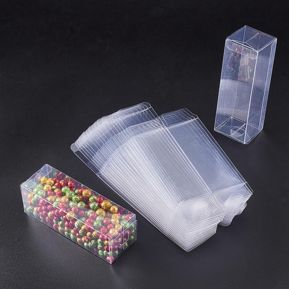 PVC Clear Transparent Gift Box - DIY Chocolate Candy Bags Boxes