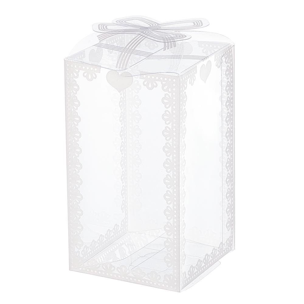Clear PVC Gift Wrap Container 5x5cm Packaging Boxes For Candy, Wedding  Favors & Party Favants From Pang10, $11.6