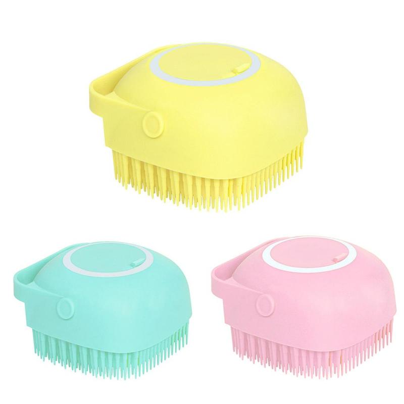 Silicone Body Brush Scrubber With Soap Dispenser - Gentle Exfoliating Shower  Brush For Smooth And Radiant Skin - Temu