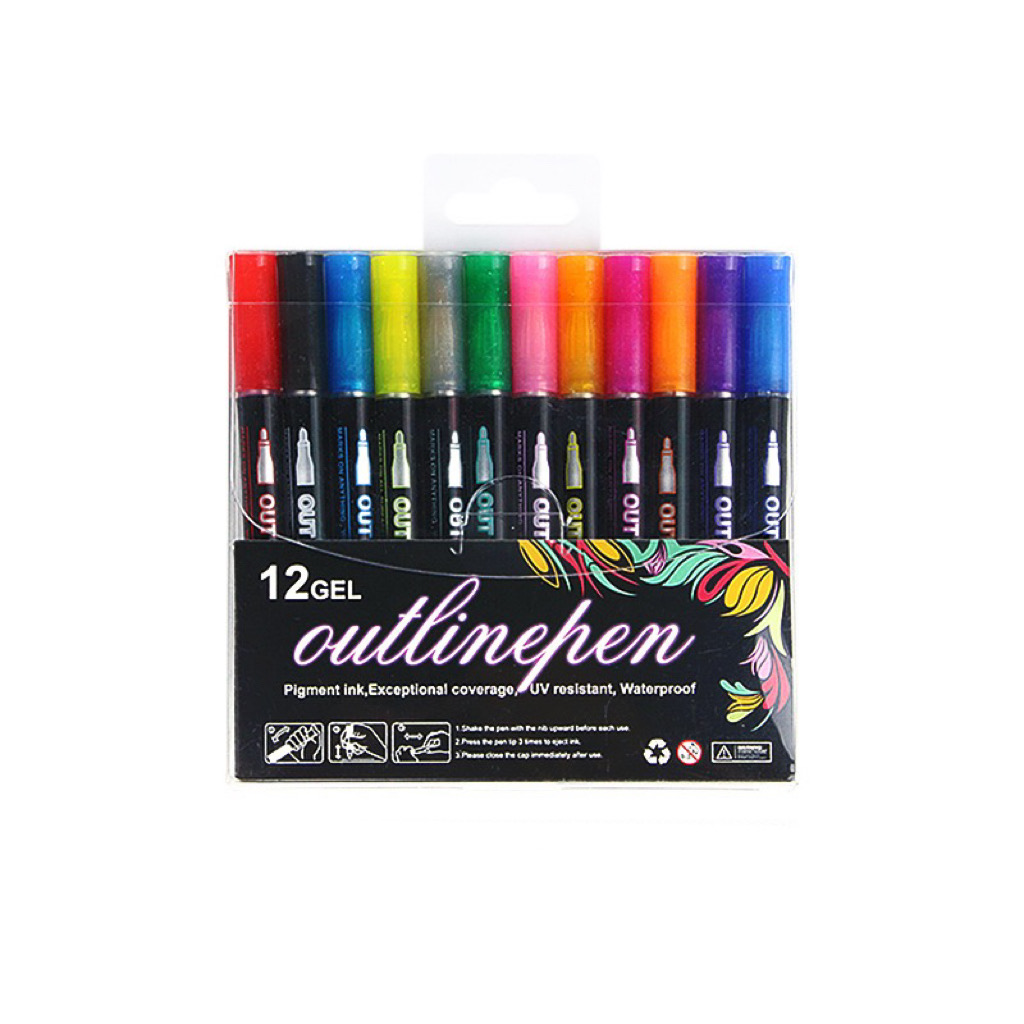 Magic Shimmer Paint Pens for Adults Christmas Art Coloring - Temu Japan