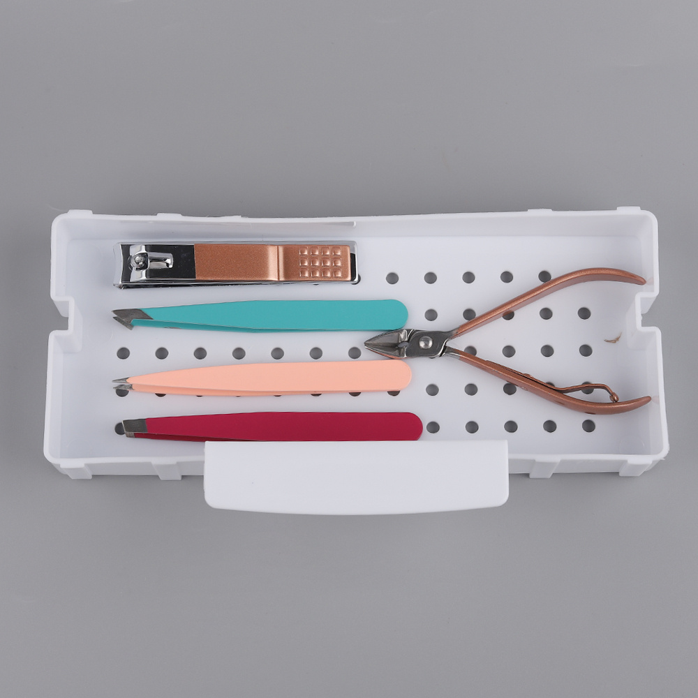 JJ. Accessory Dental Nail Tools Sterilizer Tray Sterilization Box