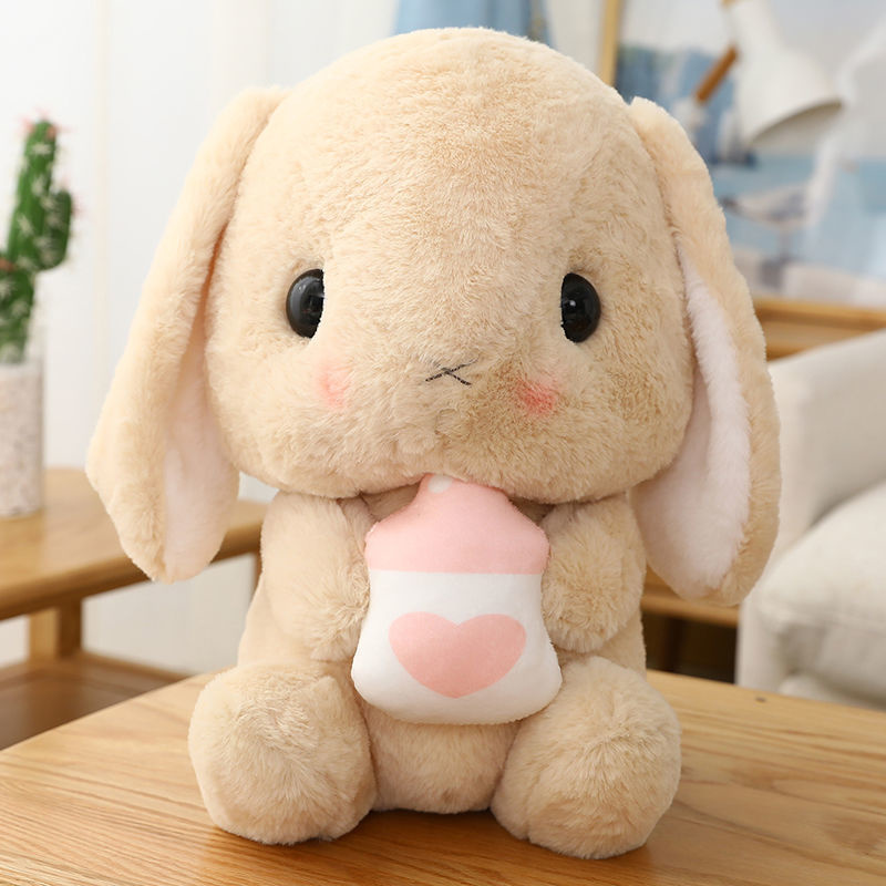 Cute Stuffed Rabbit Plush Toy Soft Toys Cushion Bunny Kid - Temu