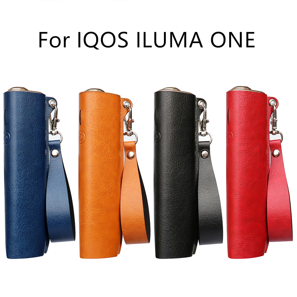 1 étui en cuir PU pour IQOS Iluma One Utilisation douce Couverture de  protection complète Accessoires Boîte de rangement Couverture de protection