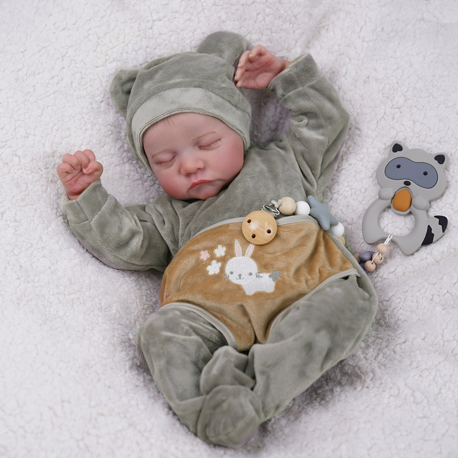 Reborn Baby Boy Doll Marc 20 4lb 7oz Small Newborn -  Norway