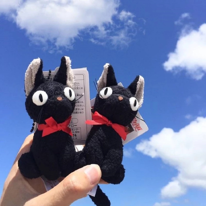 Black Cat Plush Toy Cute Birthday Gift Plush Black Cat Doll - Temu