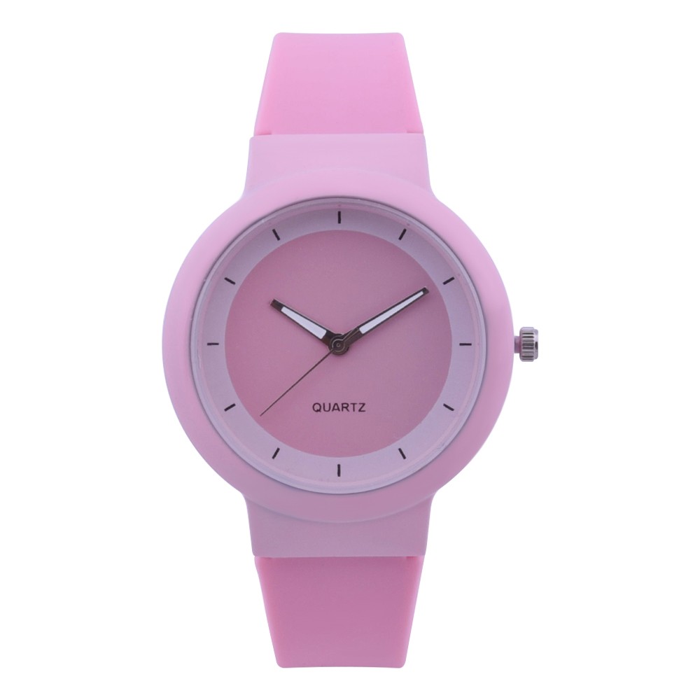 Montre silicone femme hot sale