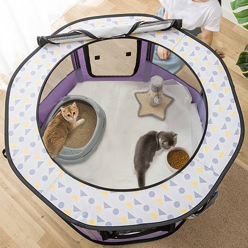 Foldable Pet Bed Tent: The Perfect Place For Your Cat Or Puppy To Relax And Play