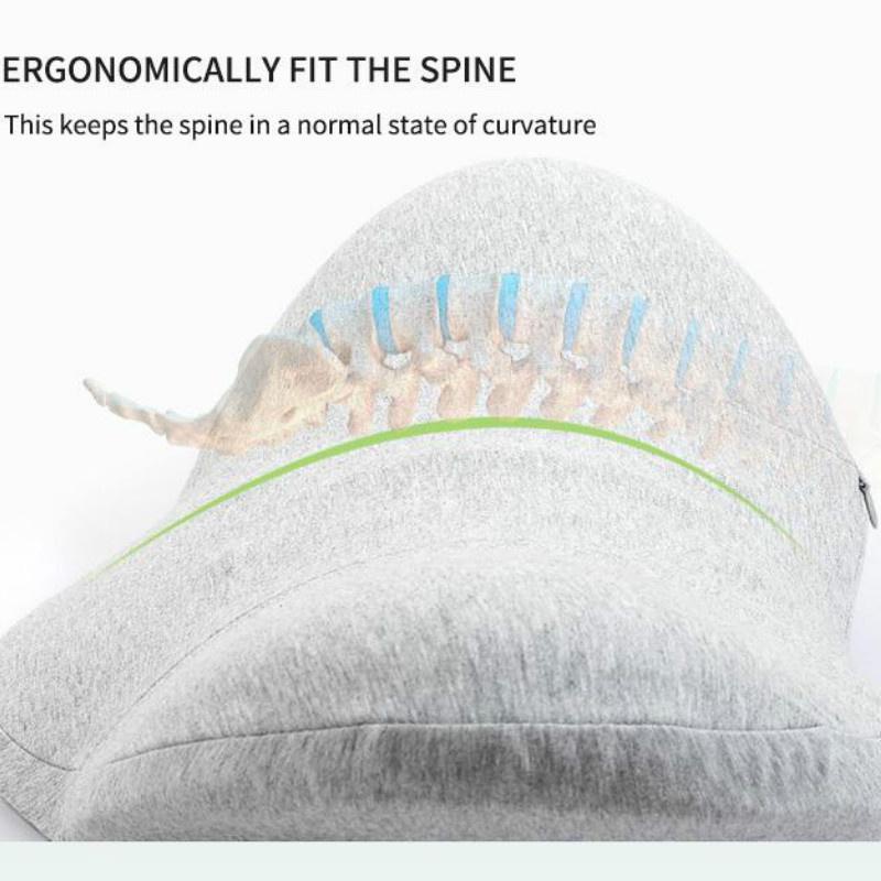 1pc Lumbar Support Pillow Protects Lumbar Spine Sleep Aid