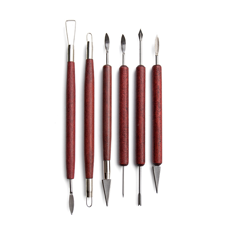 Top Sharp Clay Sculpting Wax Carving Pottery Tools Bling Shapers Wood  Handle Ceramic Pottery Clay Sculpture Carving Tools Factory Price Expert  Design Quality From Freelady, $4.86