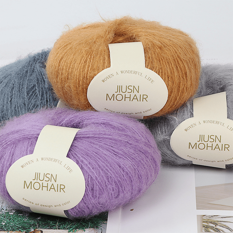 500g Silk Linen Lace Mohair knitting Pure Yarn Wool Taotale Hand Knitting  Doll Colorful Wool Crochet Yarn For Crafts - AliExpress