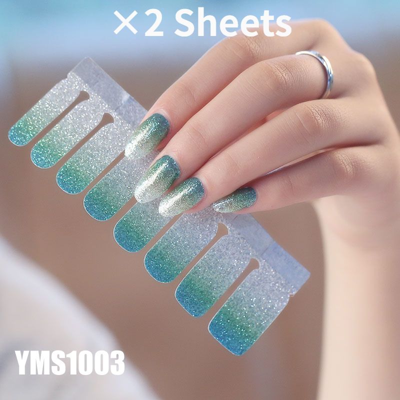 Glitter Nail Polish Strips Stickers Self Adhesive Press On Nail Stickers  Full Nail Wraps For Women Nail Art Accessories Gift | Shop Now For  Limited-time Deals | Temu Canada
