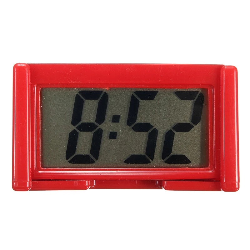 Voiture électronique Horloge de Bureau Mini Horloge électronique Petit  Réveil Chronomètre Examen Sport Horloge, Voitures Tableau de Bord Intérieur  Affichage de l'heure