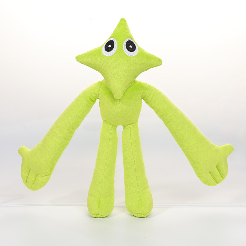 Plush Green, Boneca de pelúcia verde terror macio bichos de pelúcia  brinquedos fofos amigos arco-íris brinquedos de pelúcia para fãs e amigos,  presente de festa de aniversário para crianças