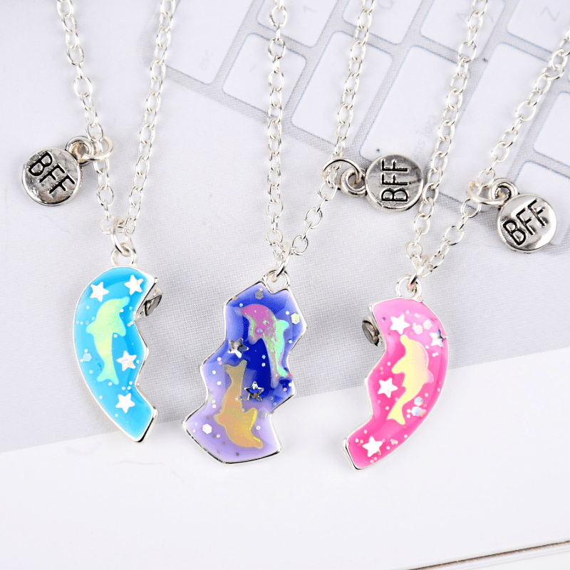 5 Matching Necklacebest Friend Necklace for 5sister Necklace 