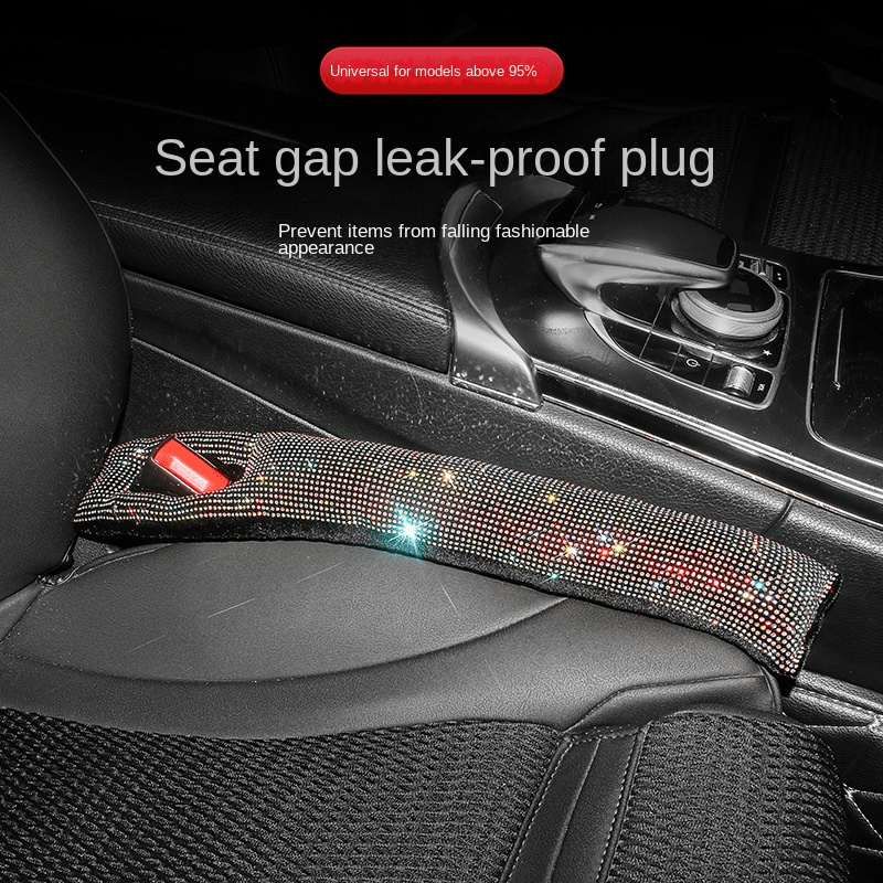Car Seat Filler Artificial Diamond Leak Strip Filled Foam Pad Seam