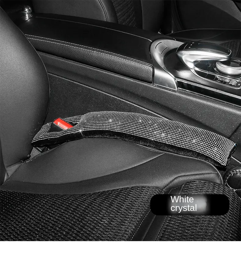 Autositz-lückenfüller Künstlichem Diamanten, Leckstreifen