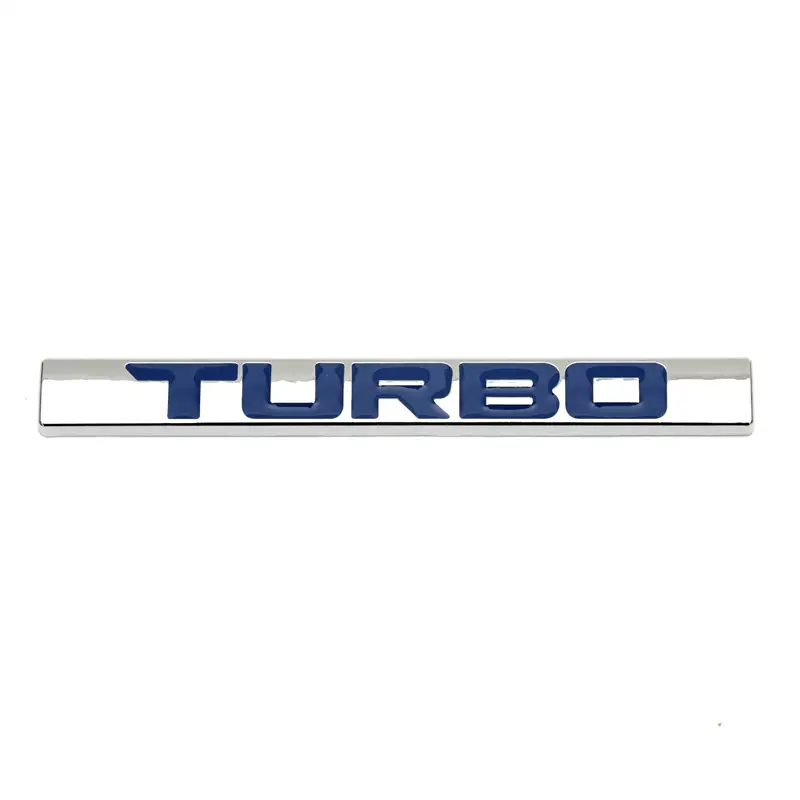 Auto Styling Metall Turbo Logo Auto Emblem Premium 3d Sport - Temu