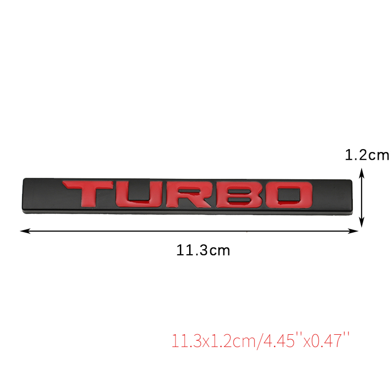 Auto Styling Metall Turbo Logo Auto Emblem Premium 3d Sport - Temu Germany