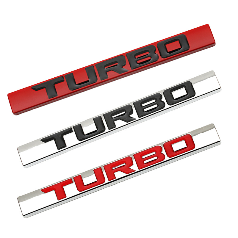 Auto Styling Metall Turbo Logo Auto Emblem Premium 3d Sport - Temu Germany