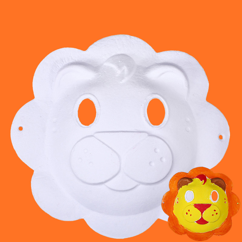 Free Printable Lion Face Mask Craft for Kids – Simple Mom Project