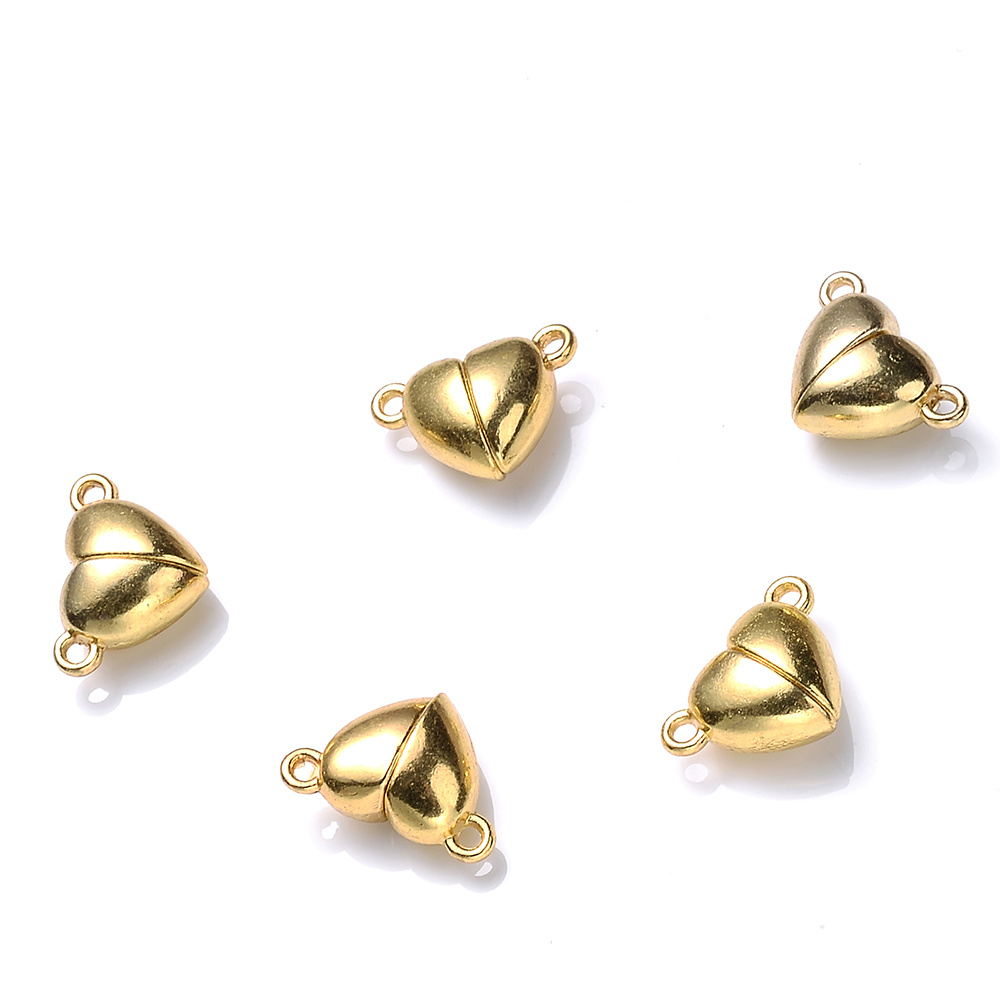 Zinc Alloy Heart shaped Magnet Connector Clasp End Connector - Temu
