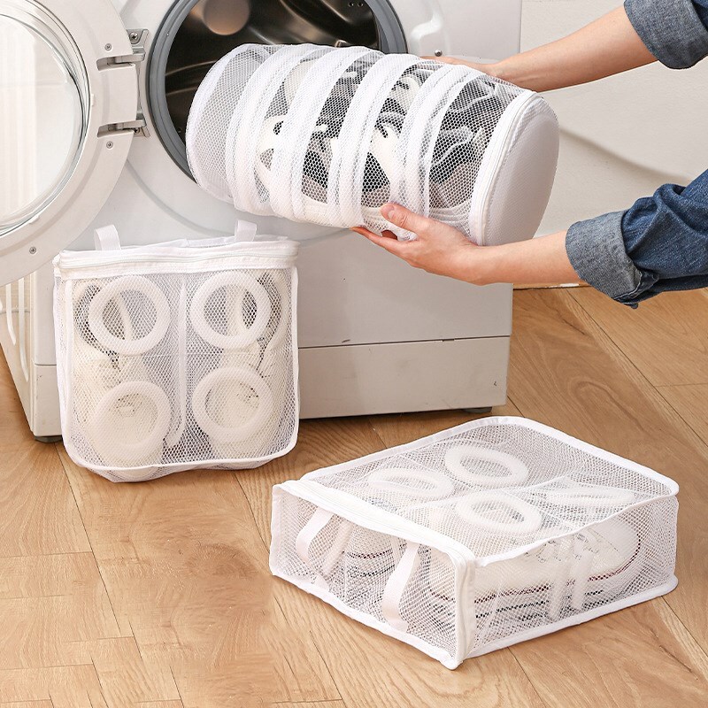 Shoe Laundry Bag Mesh Washing Machine Shoe Clothing Storage - Temu