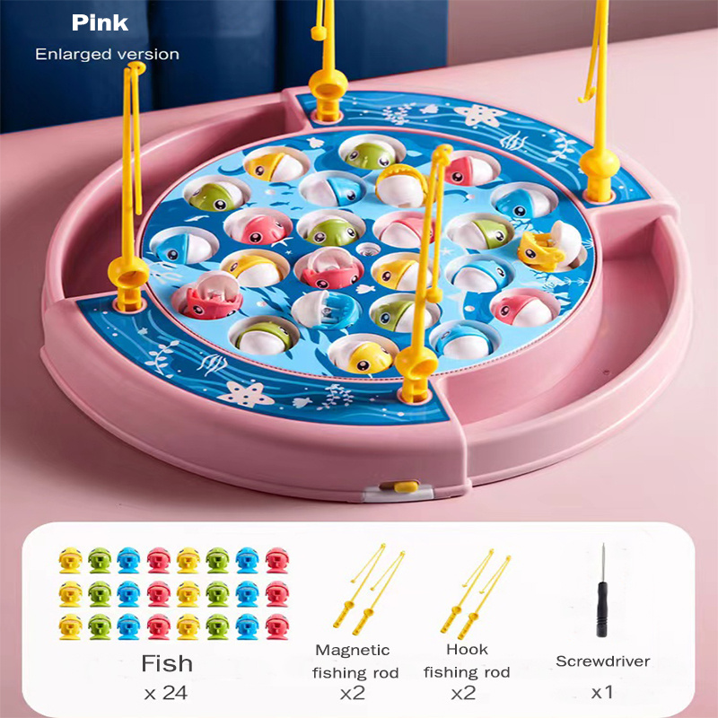 Rotating Fishing Game Board, Develop Sensitivity Magnetic Electric