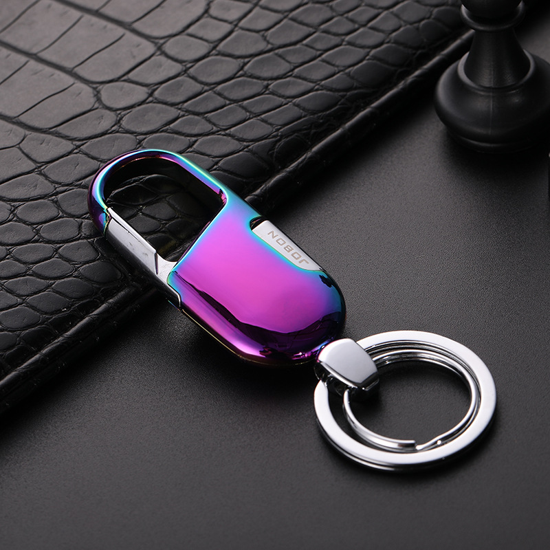 Honest metal lighter car keychain