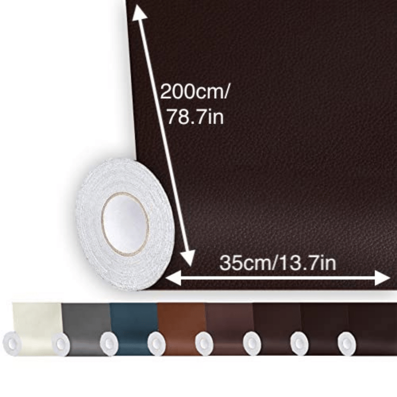 Self Adhesive Leather Repair Patch Kit Leather Repair Tape for Furniture 31  i