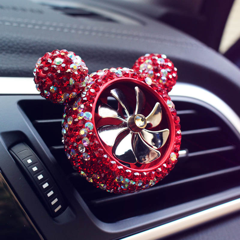 Mickey Mouse Cute Car Accessories Steering Wheel Cover Interior
