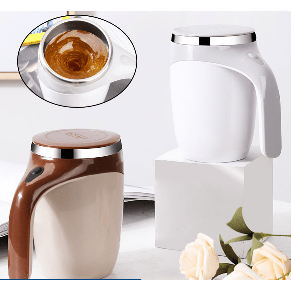 1pc Stainless Steel Thermos Coffee Mug With Rechargeable Base, Insulated