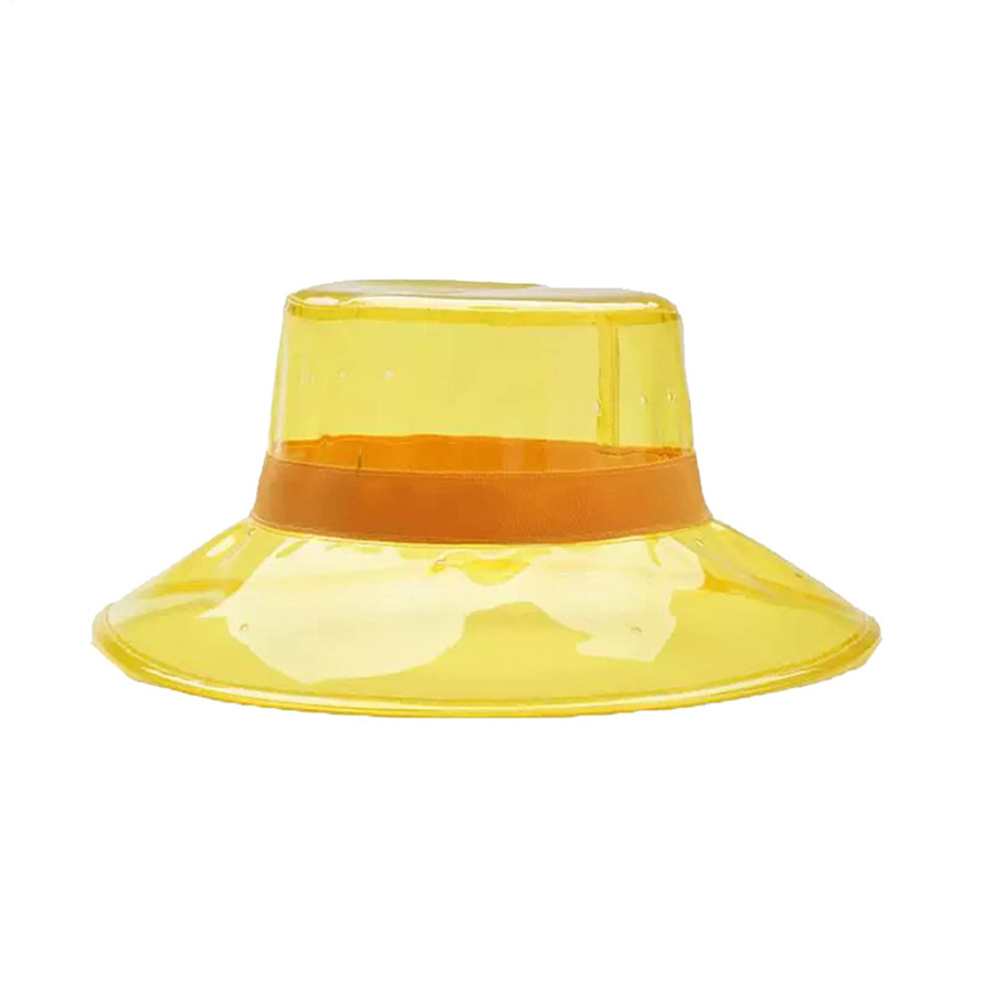 Women's Bucket Hat Cap Waterproof Wind-proof Rain Sun Wide Brim 3