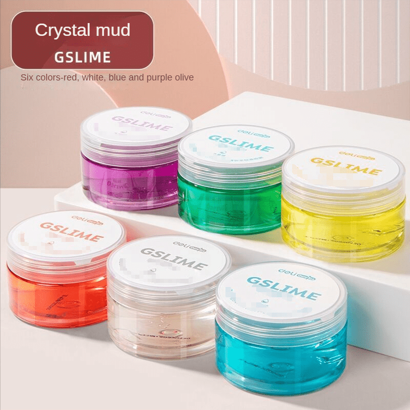 2022 New Plastic Color Plasticine Clear Containers DIY Clay